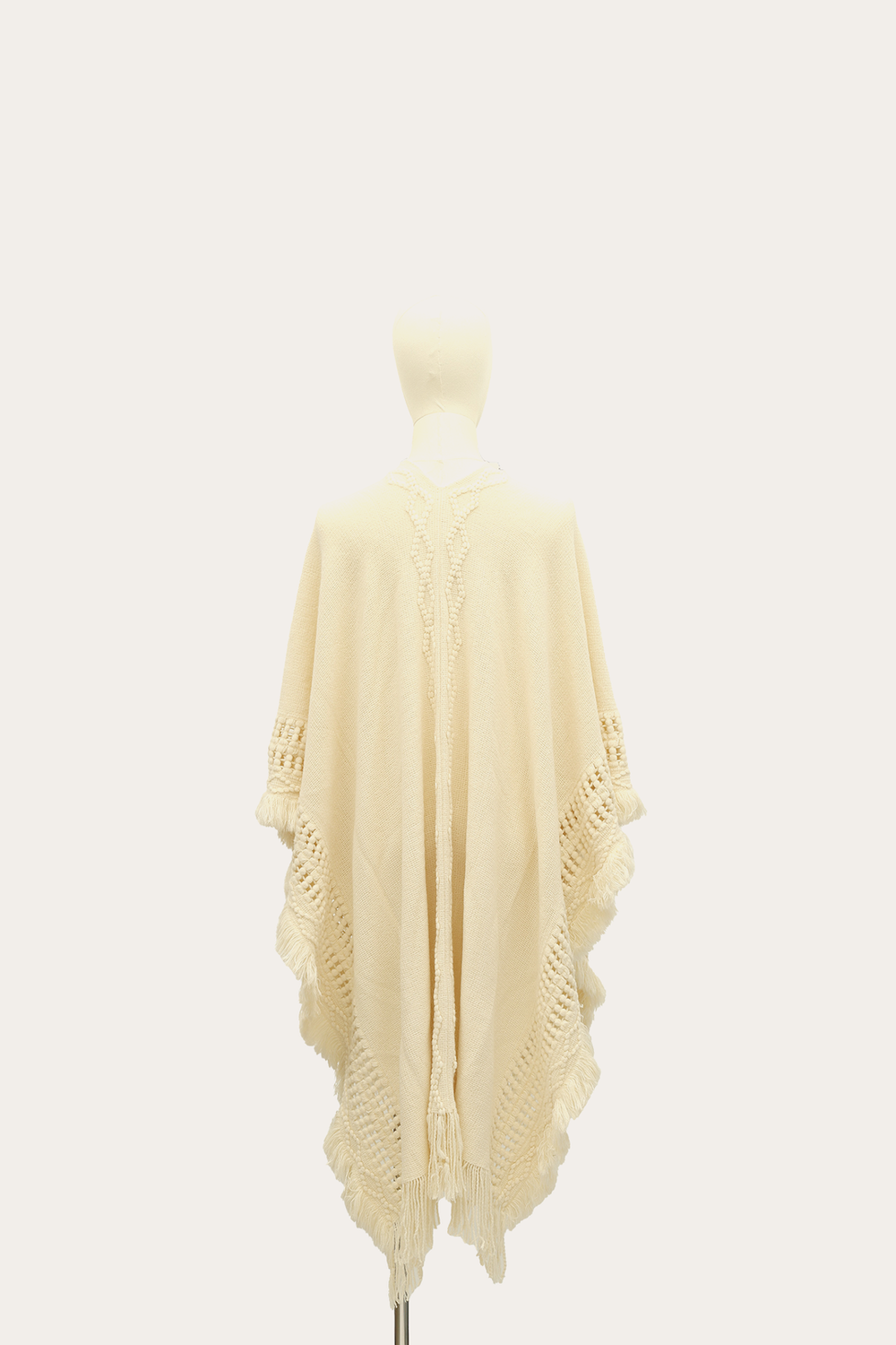 Birch Embellished Fringe Ruana Frye us