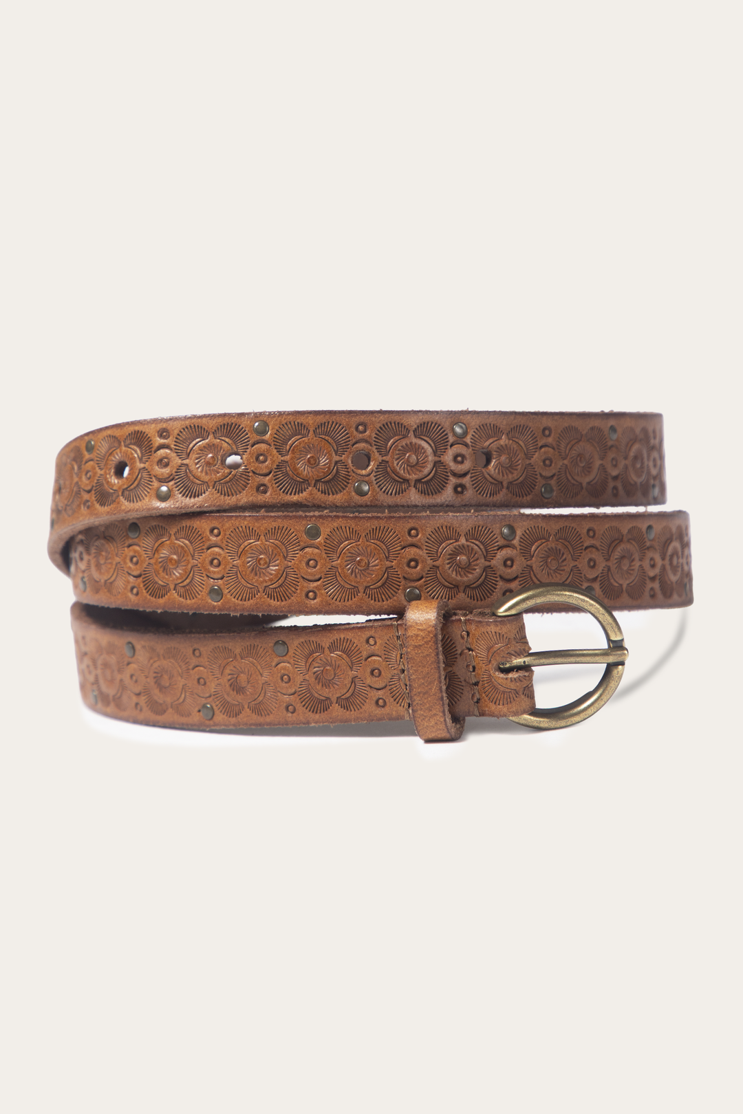 Light Whiskey 20mm Tooling & Stud Belt Frye Online