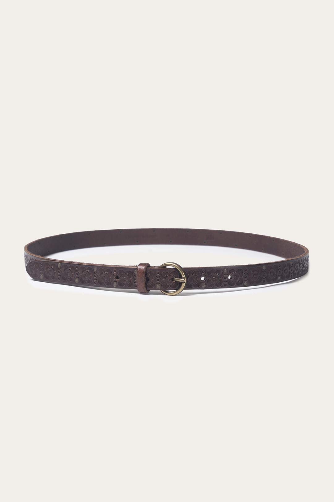 Tan 20mm Tooling & Stud Belt Frye Discount