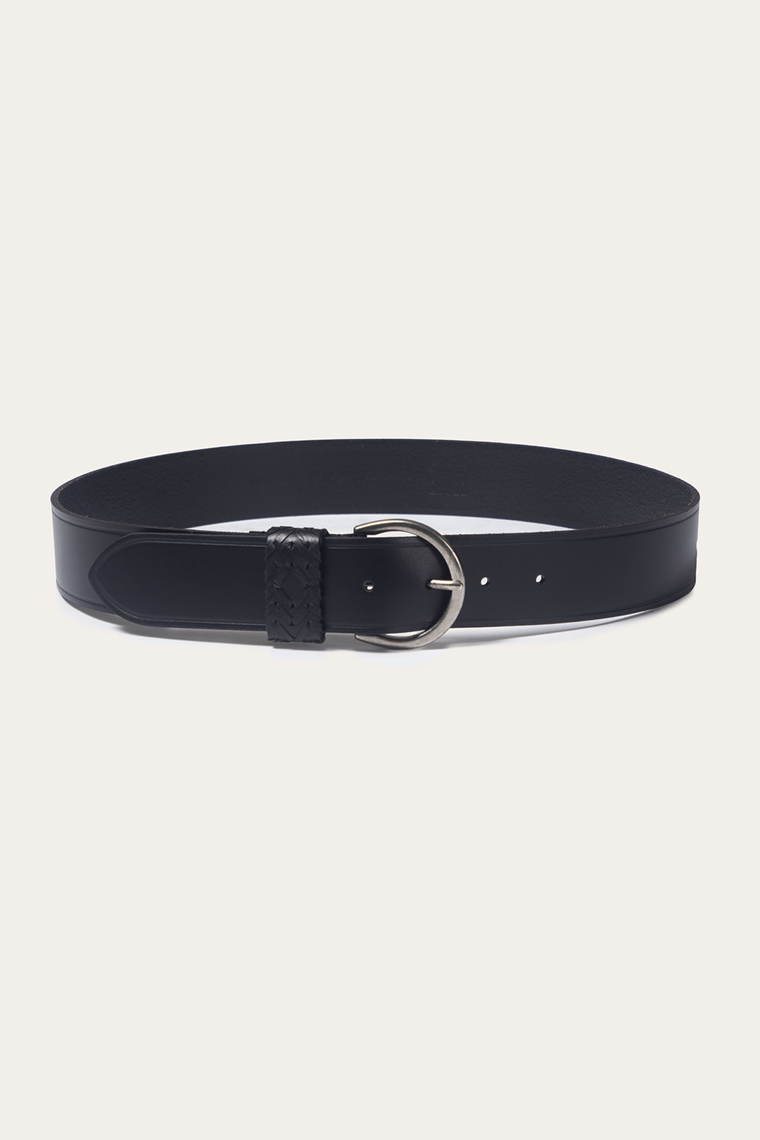 Black 40mm Belt With Woven Keeper Frye Near me