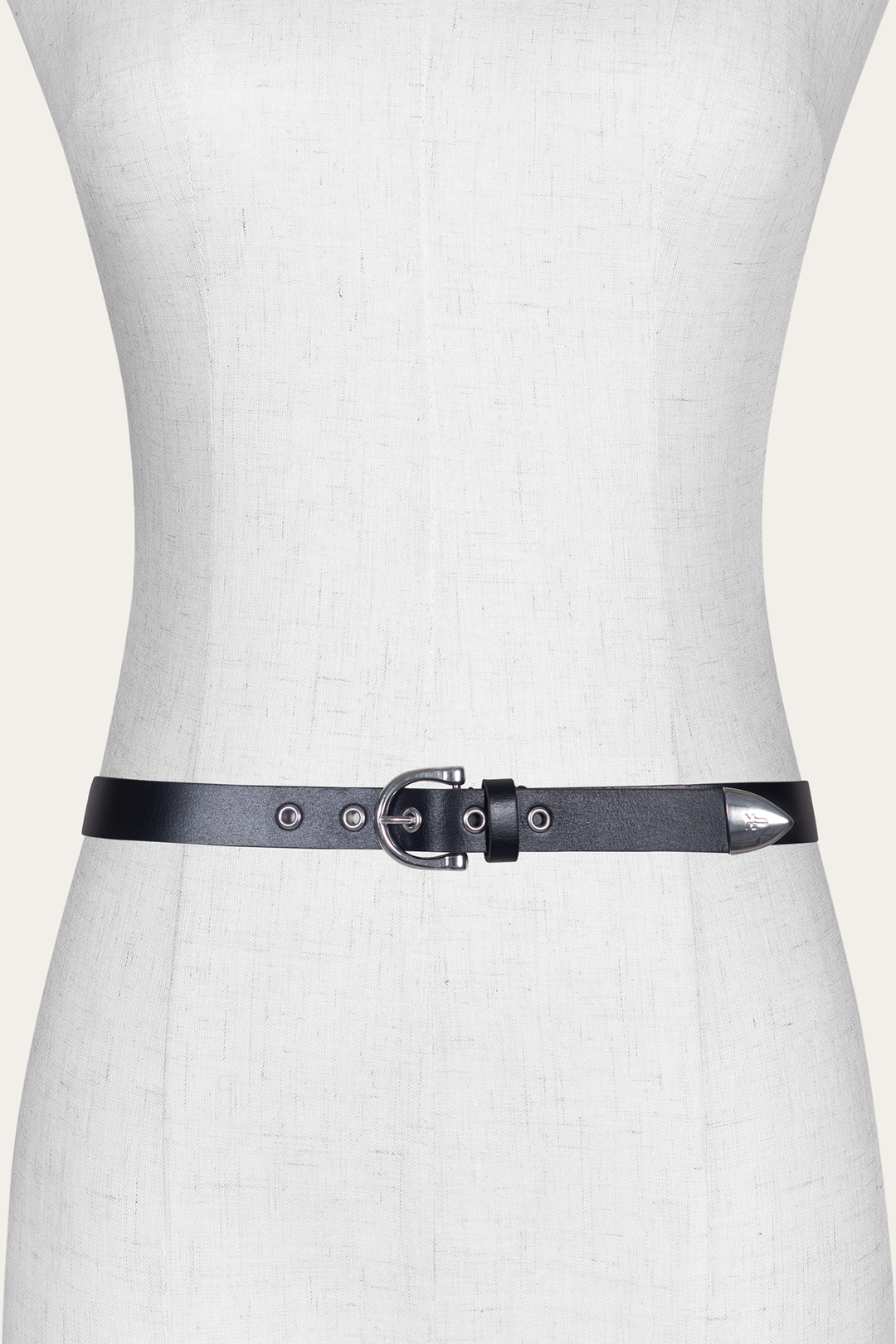 Women’s Black 25mm Horseshoe Buckle Belt Frye On sale