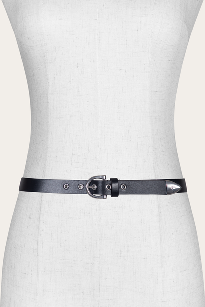 Women’s Black 25mm Horseshoe Buckle Belt Frye On sale