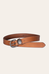 Women’s Beige 35mm Belt With Concho On Loop Frye Near me