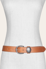 Women’s Beige 35mm Belt With Concho On Loop Frye Near me