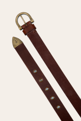 Women’s Tan 25mm Horseshoe Buckle Belt Frye
