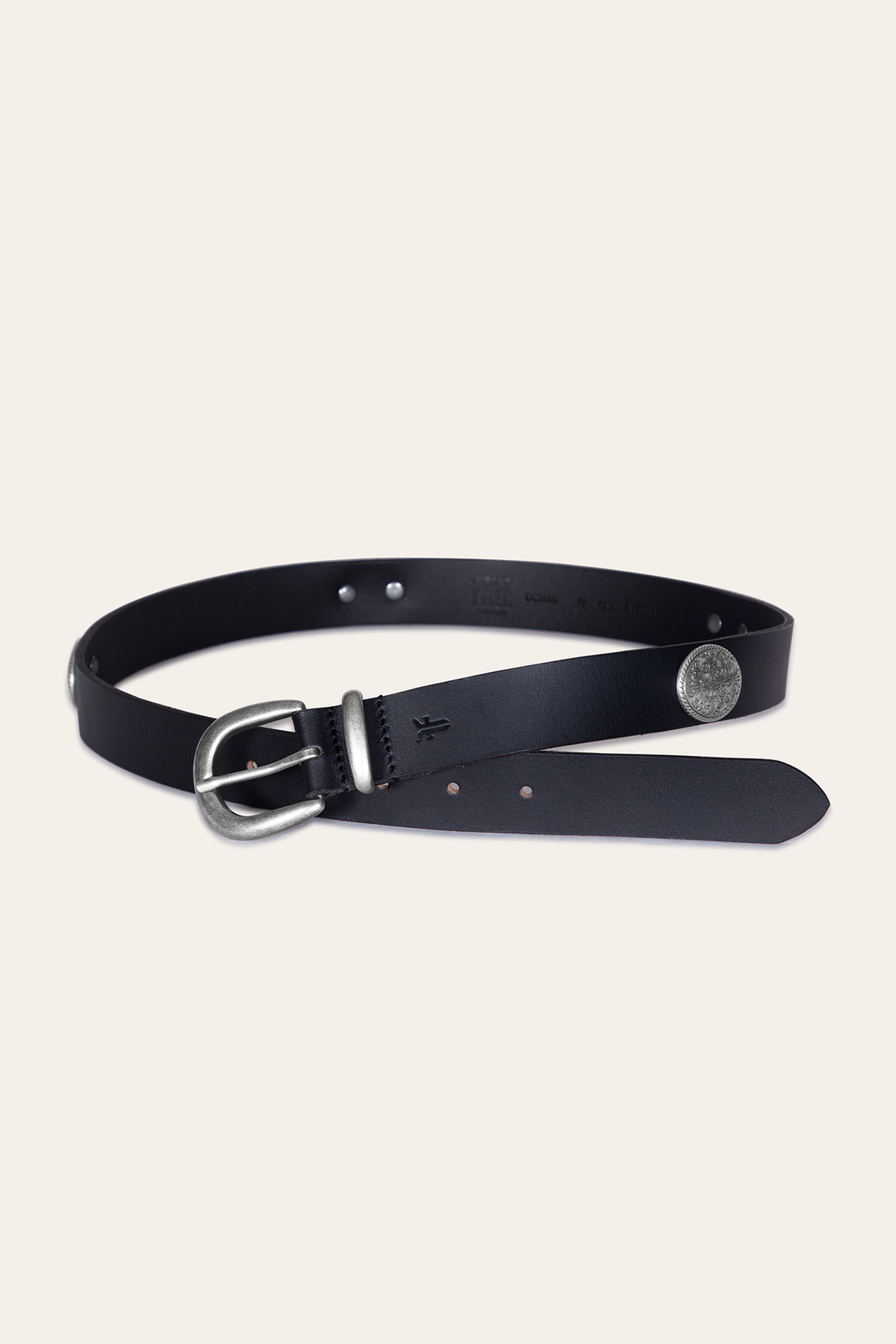 Women’s Black 30mm Concho Belt Frye Online