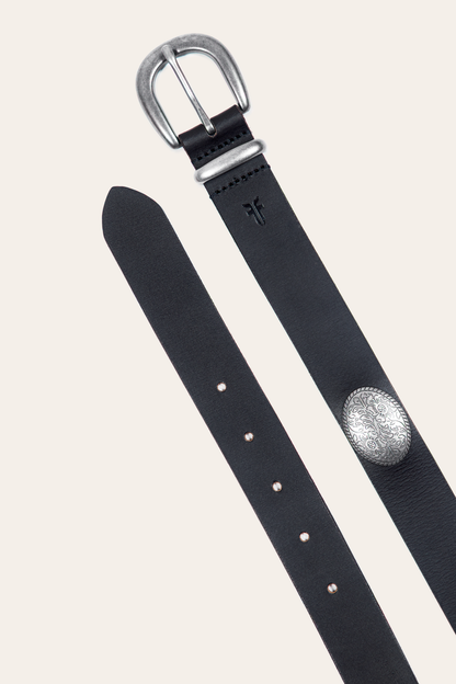 Women’s Black 30mm Concho Belt Frye Online