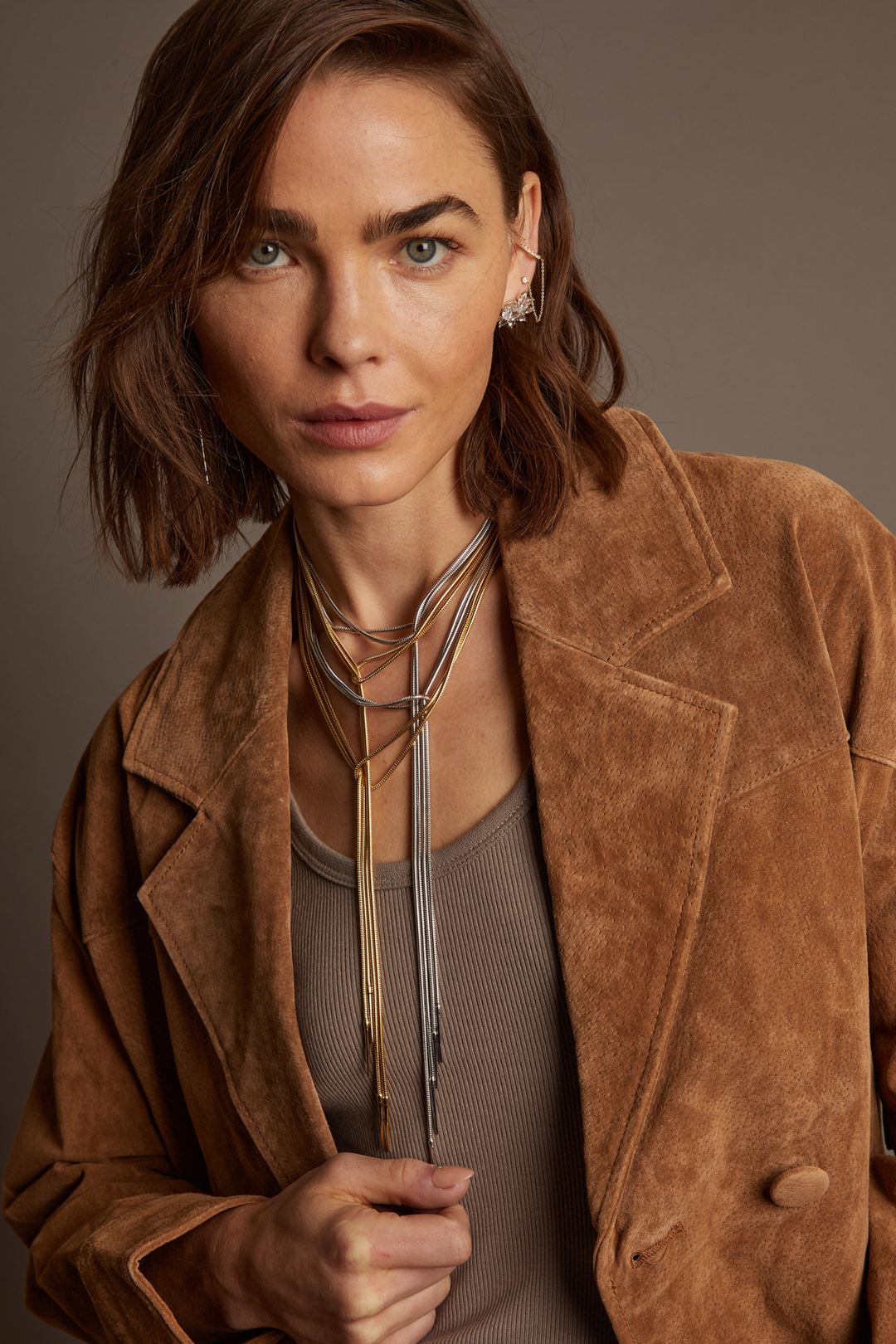 Women’s Lasso Wrap Necklace | Aurate x The Frye Company Frye us