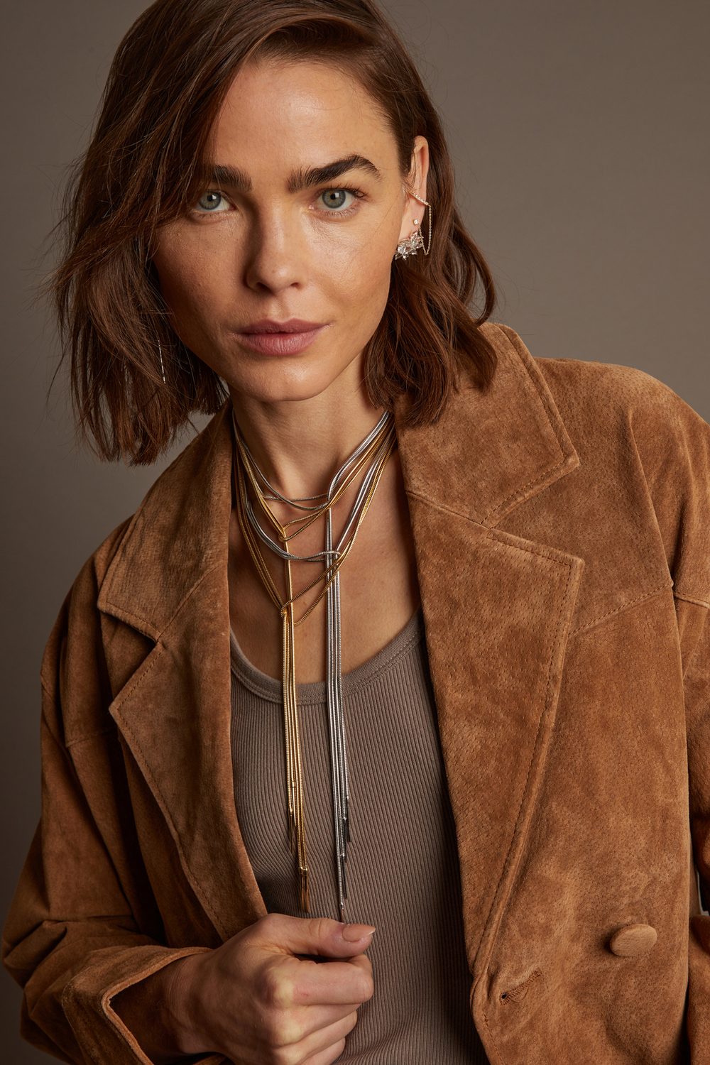 Women’s Lasso Wrap Necklace | Aurate x The Frye Company Frye us