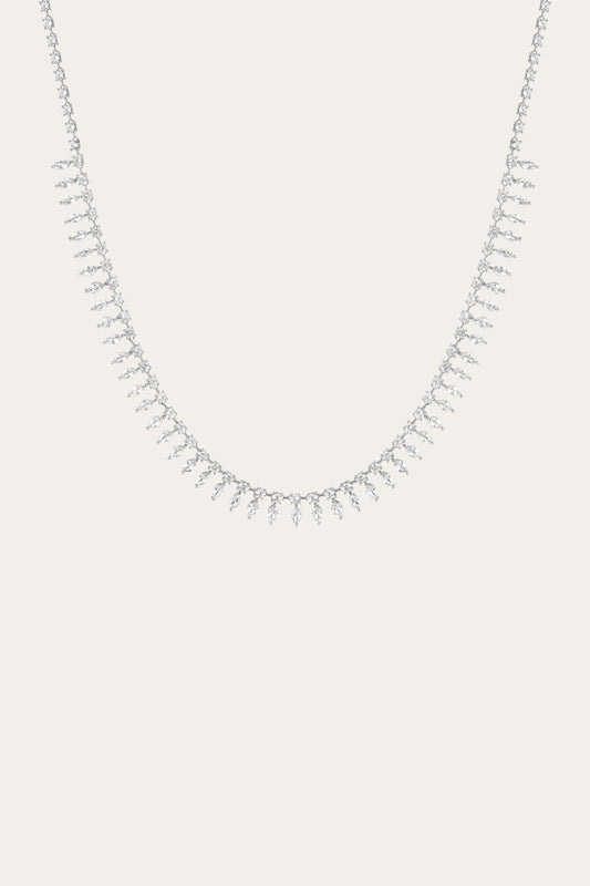 Women’s Marquise Fringe Necklace | Aurate x The Frye Company Frye Online