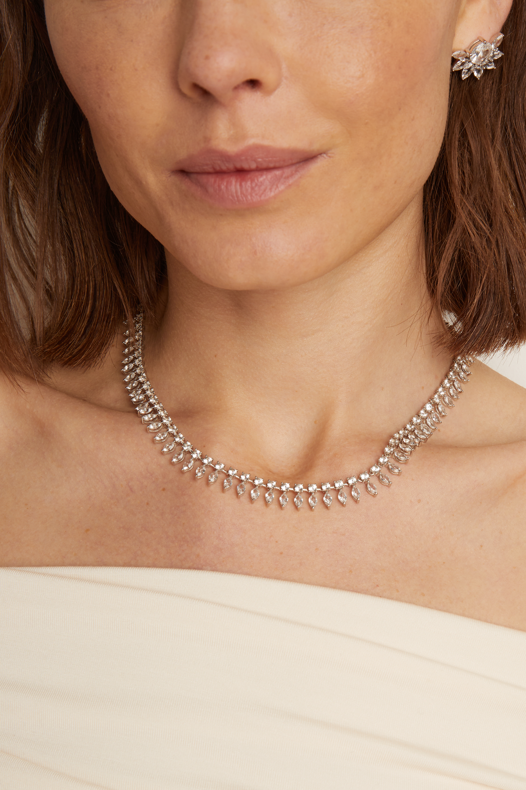 Women’s Marquise Fringe Necklace | Aurate x The Frye Company Frye Online
