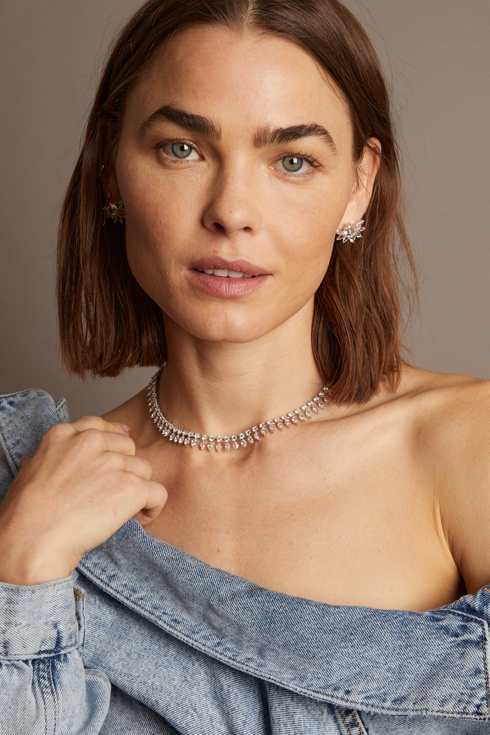 Women’s Marquise Fringe Necklace | Aurate x The Frye Company Frye Online