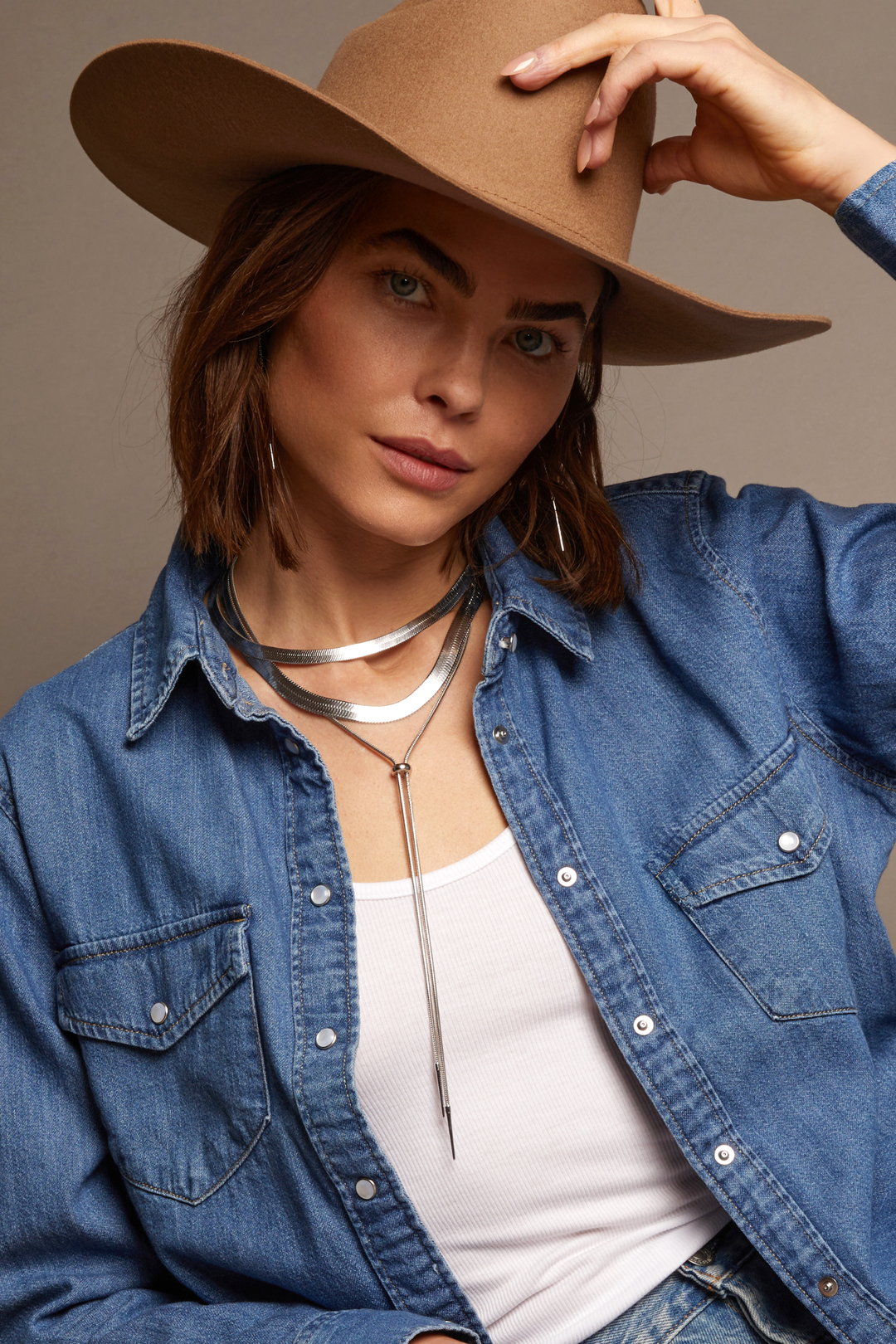 Women’s Extra Bold Herringbone Necklace | Aurate x The Frye Company Frye Sale