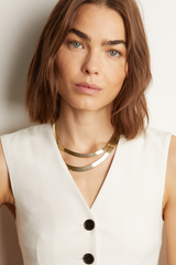 Women’s Bold Herringbone Necklace | Aurate x The Frye Company Frye On sale