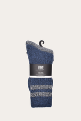 Women’s Navy Super Soft Boot Socks 2 Pack Frye