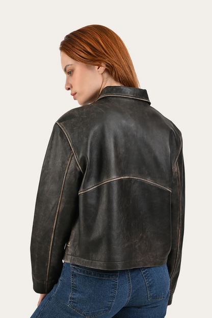 Black Clancy Jacket Frye Sale