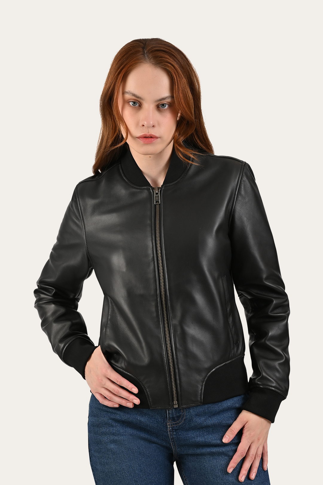 Black Bolton Bomber Jacket Frye On sale