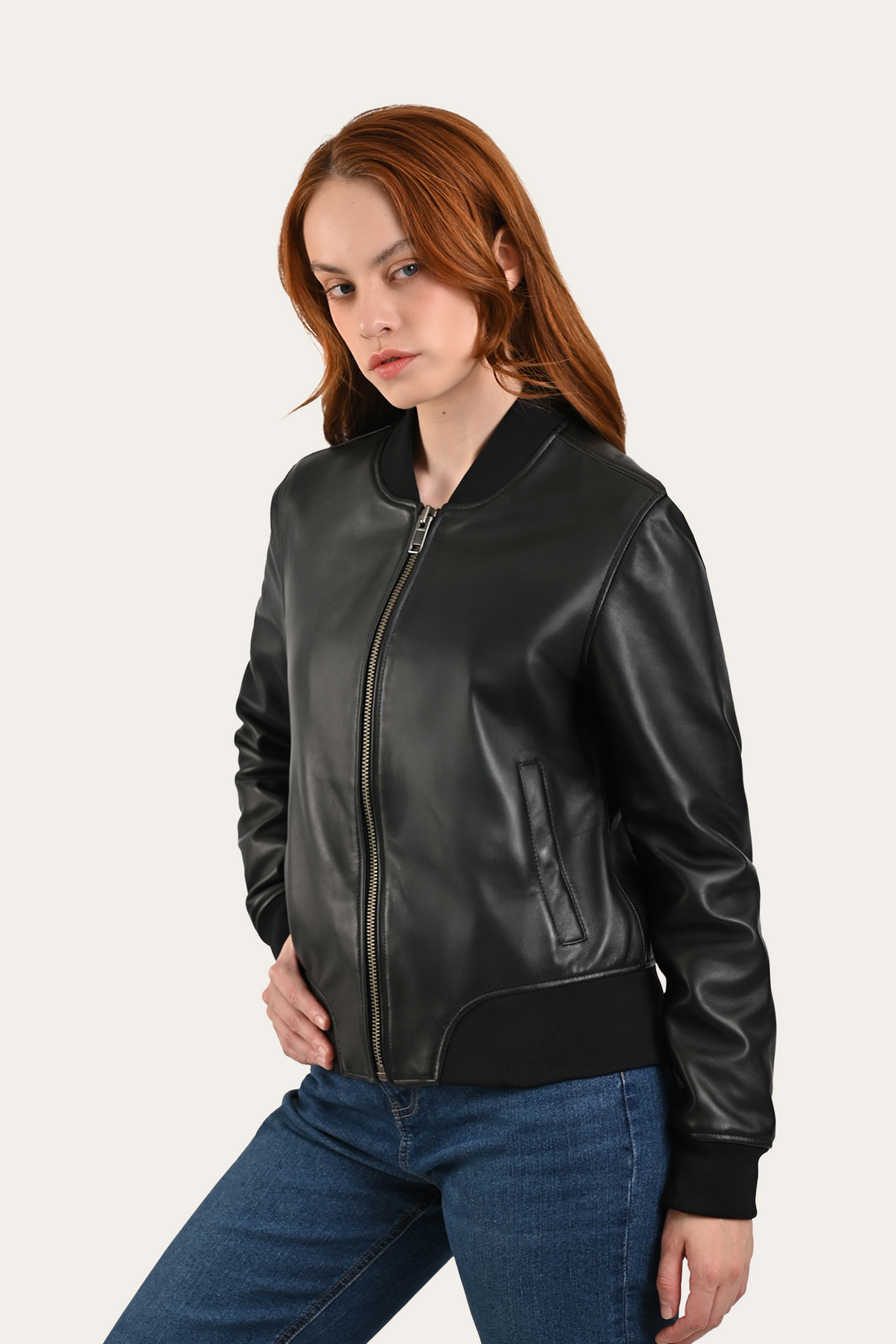 Black Bolton Bomber Jacket Frye On sale