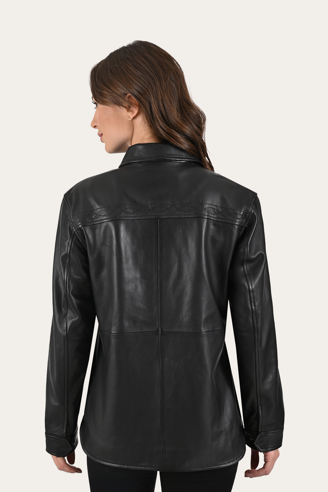 Black Bailor Shirt Jacket Frye For Sale