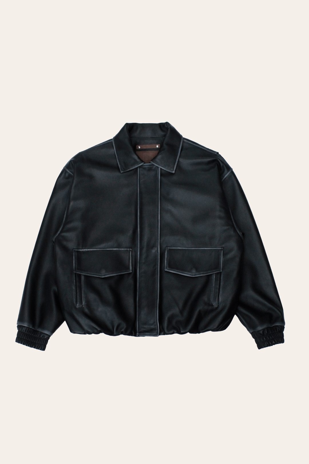 Black Harper Oversized Bomber Frye USA