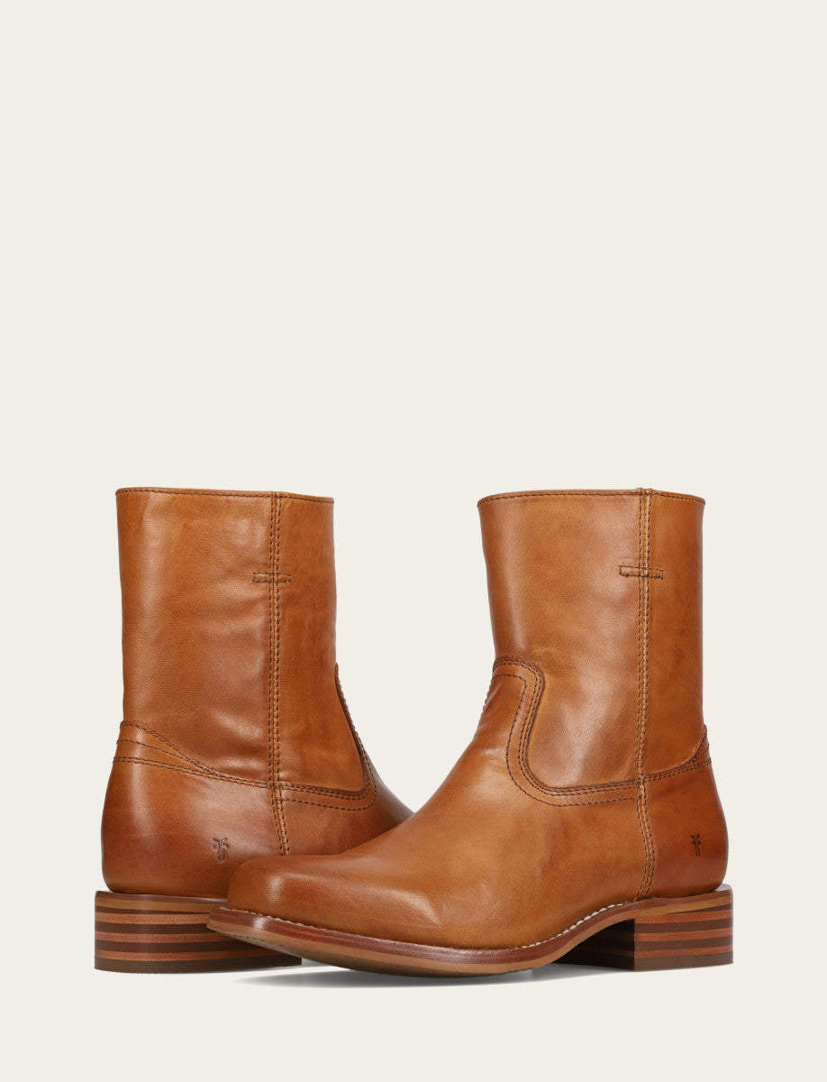 Men's Saddle Campus Inside Zip Boot Frye Outlet