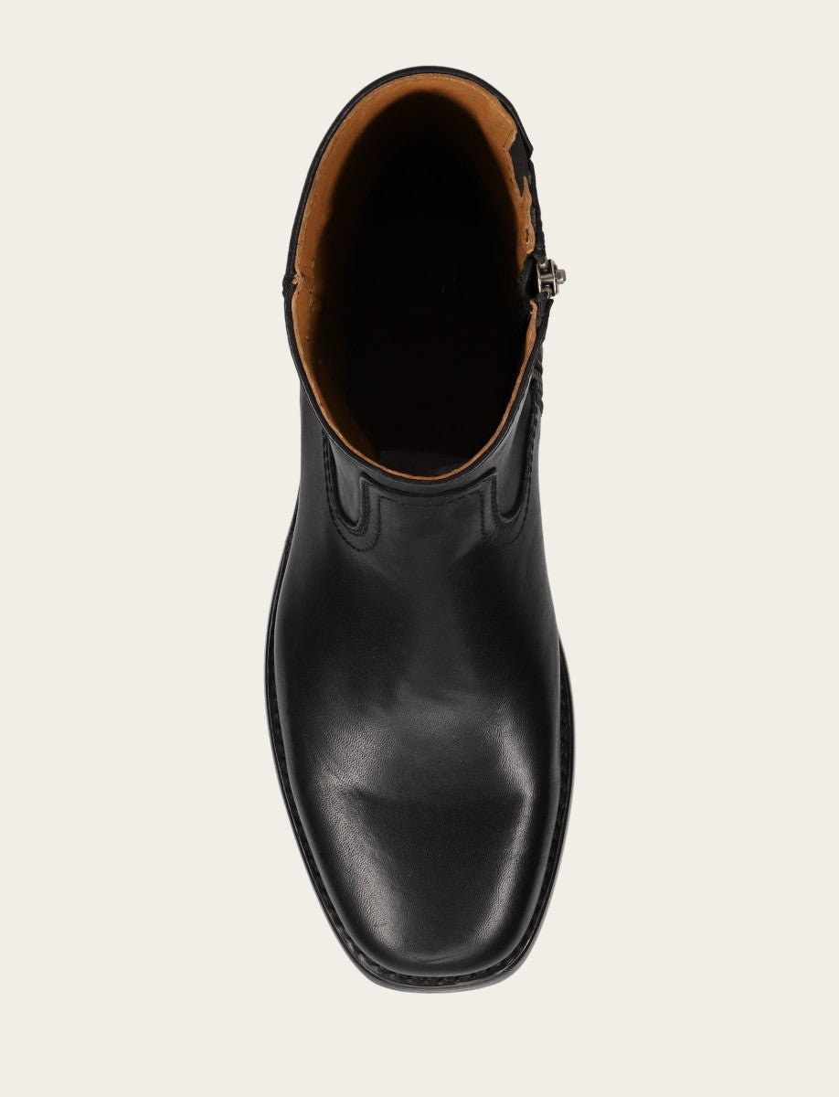 Men's Black Campus Inside Zip Boot Frye us