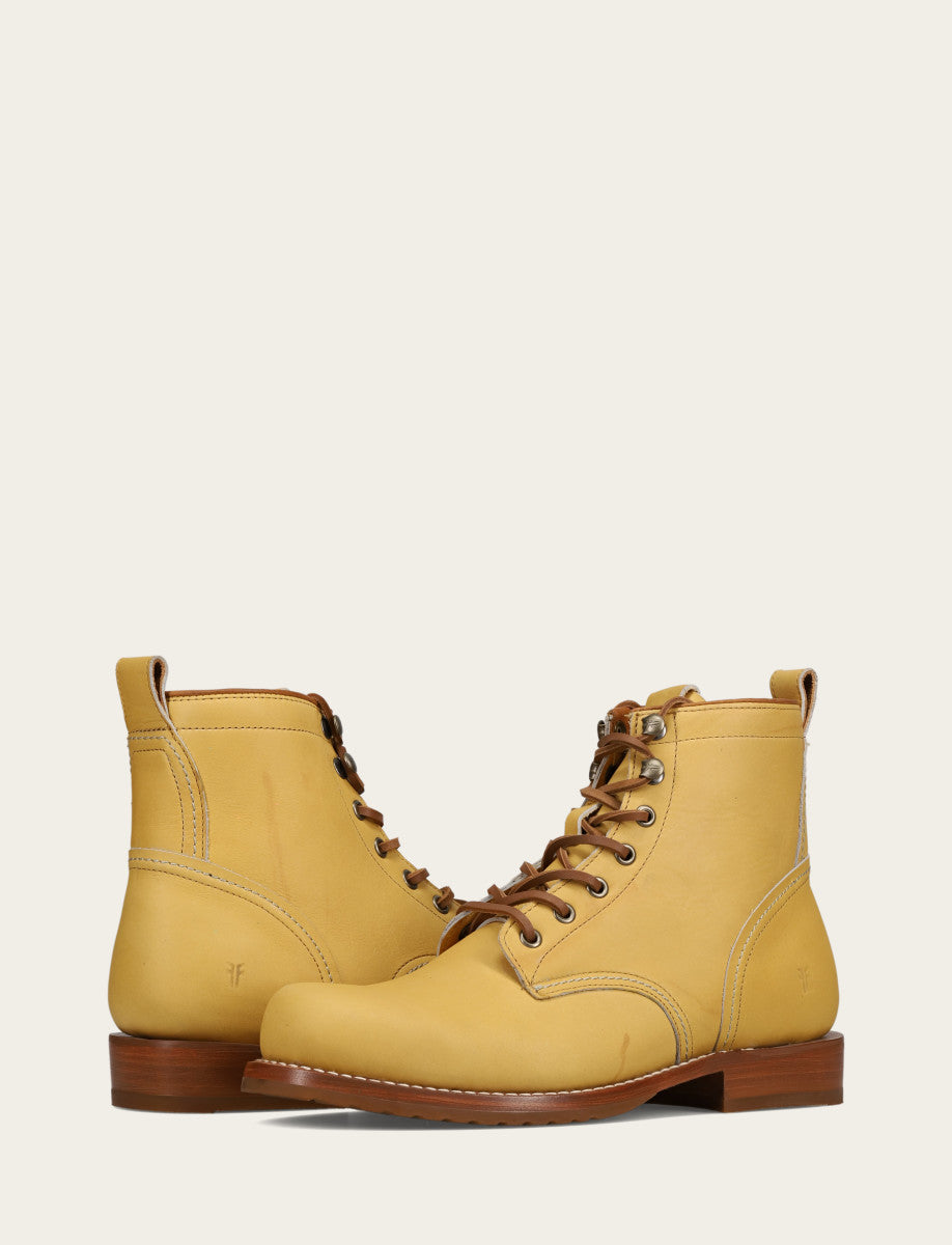 Men's Banana Hudson Workboot Plain Toe Boot Frye USA