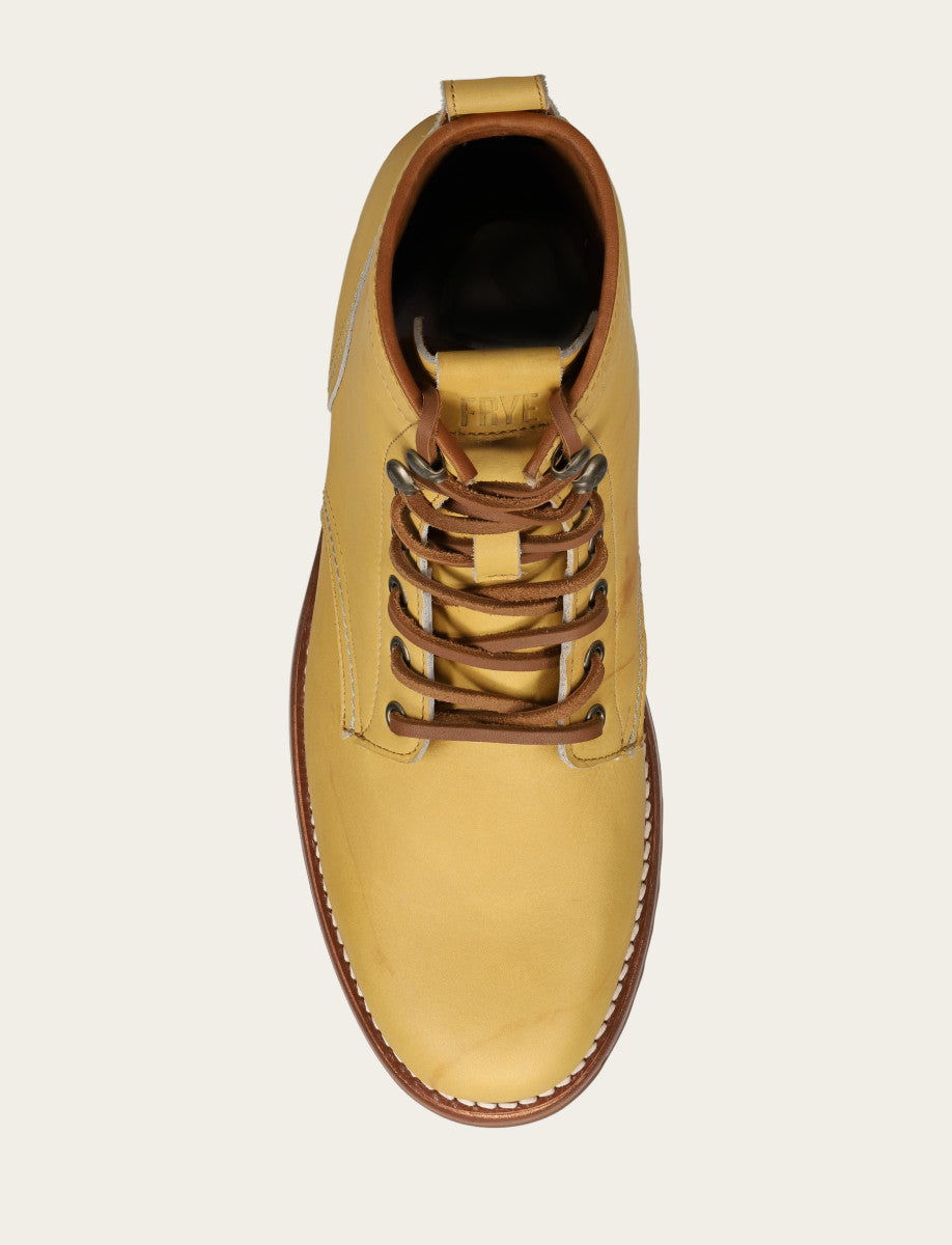 Men's Banana Hudson Workboot Plain Toe Boot Frye USA
