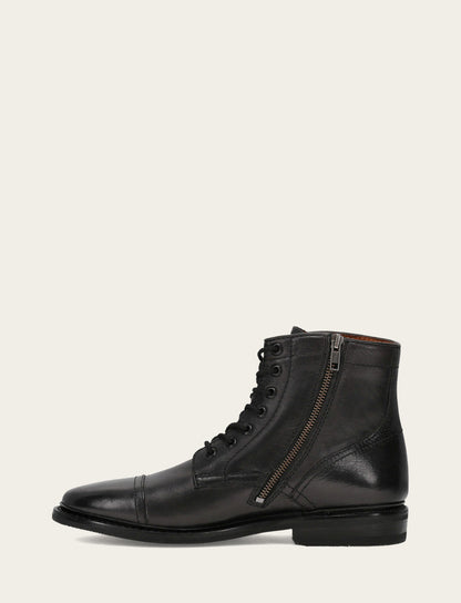 Men's Black Paul Mid Lace Boot Frye Discount