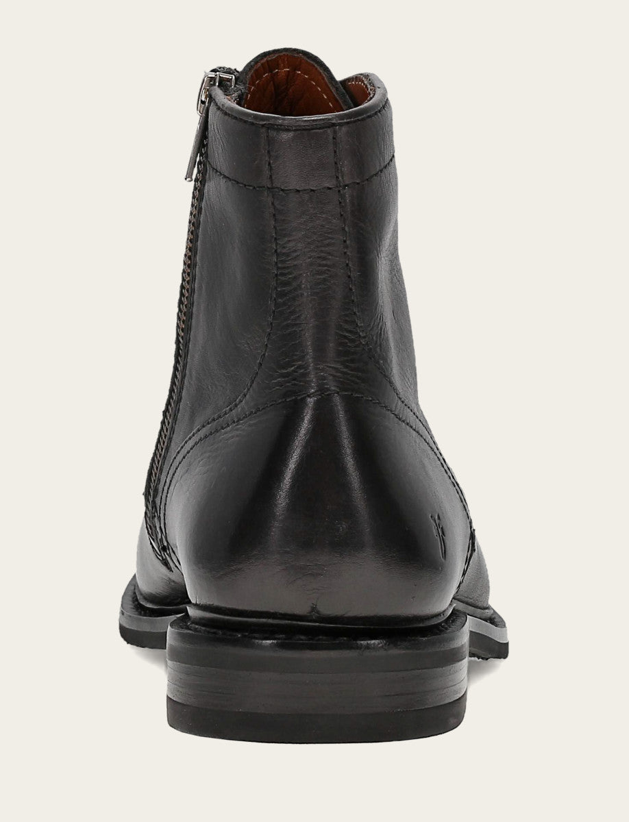 Men's Black Paul Mid Lace Boot Frye Discount