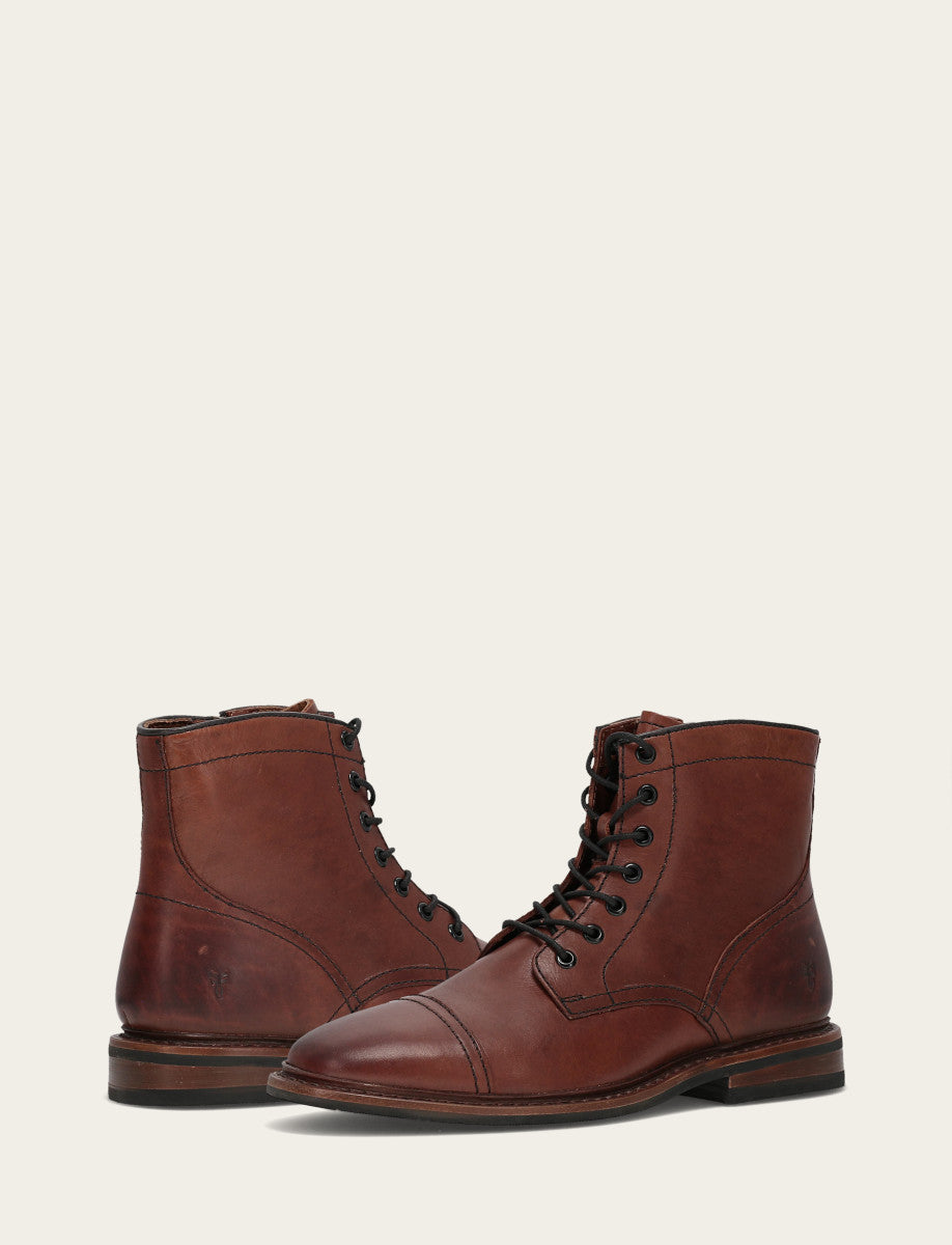 Men's Brown Paul Mid Lace Boot Frye Sale