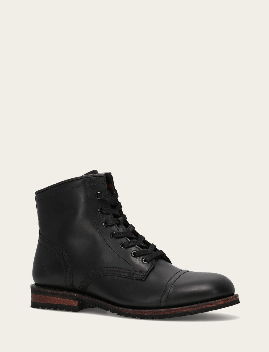 Men's Black Landon Midlace Boot Frye For Sale
