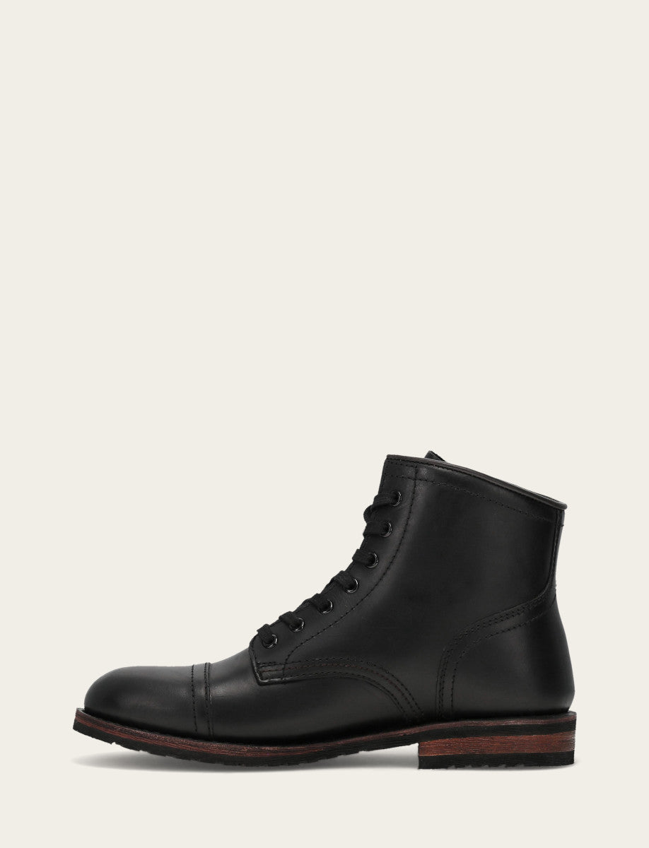 Men's Black Landon Midlace Boot Frye For Sale