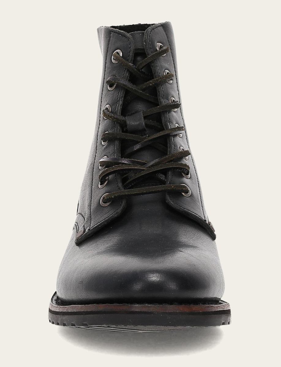 Men's Black Barrett Lace Up Boots Frye us