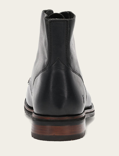 Men's Black Barrett Lace Up Boots Frye us