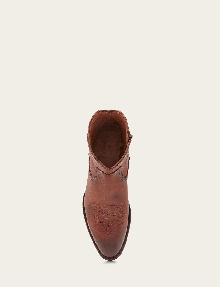 Men's Cognac Austin Inside Zip Boots Frye Sale