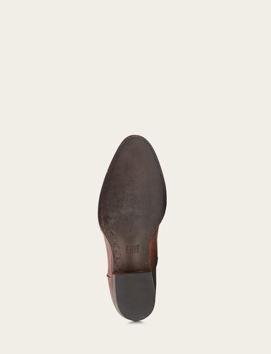 Men's Cognac Austin Inside Zip Boots Frye Sale