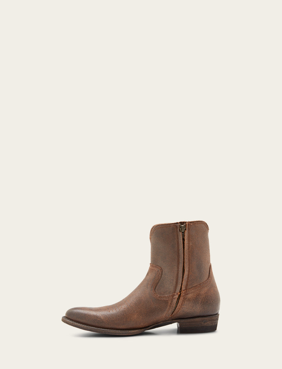Men's Brown Austin Inside Zip Boots Frye For Sale