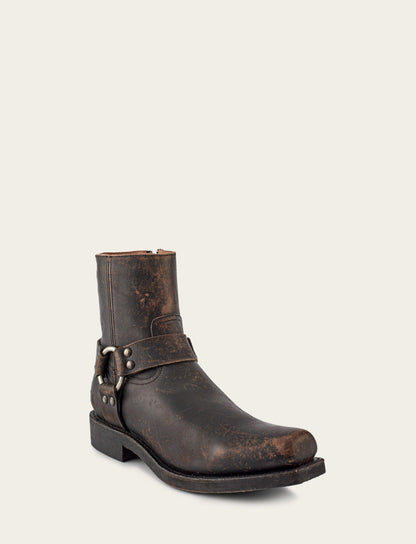 Men's Antiqued Black Conway Harness Moto Boots Frye Near me