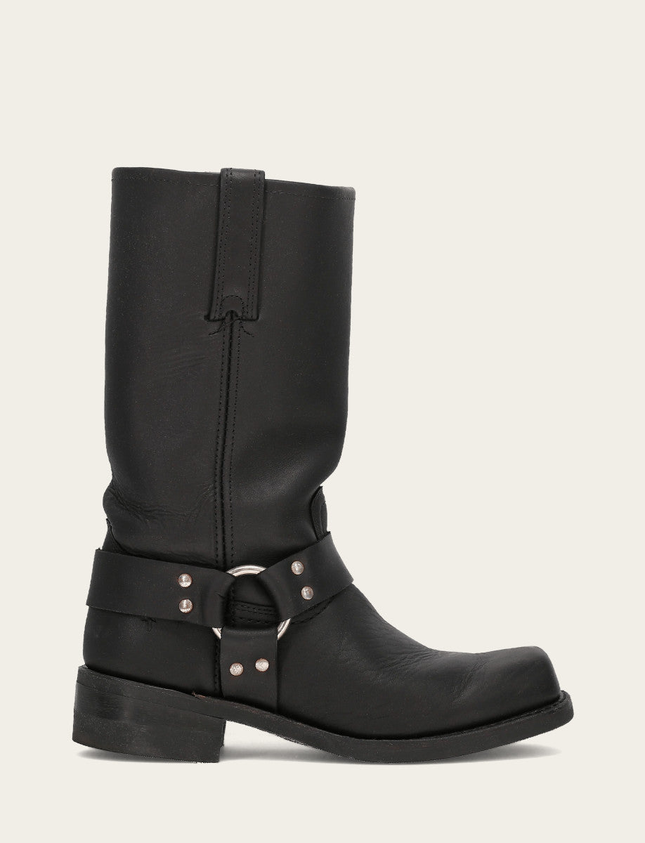 Men's Black Harness 12R Mens Boots Frye