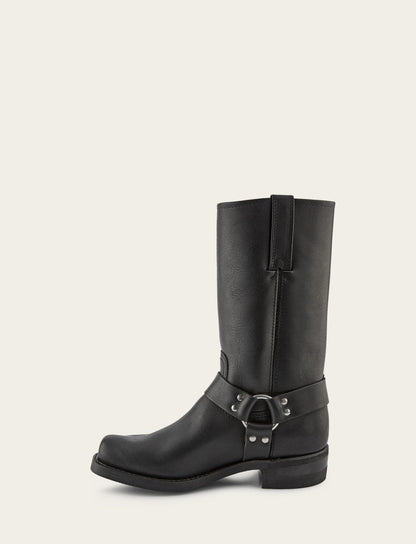 Men's Black Harness 12R Mens Boots Frye