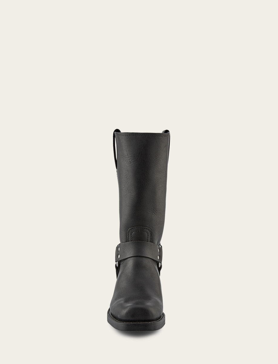 Men's Black Harness 12R Mens Boots Frye