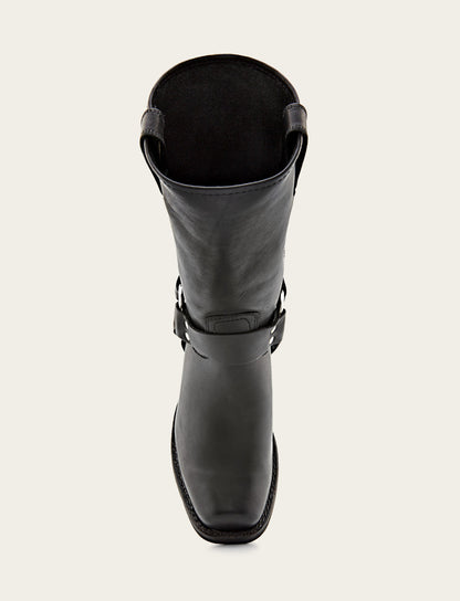 Men's Black Harness 12R Mens Boots Frye