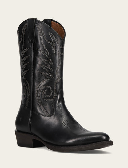 Men's Black Grady Vintage Stitch Western Boots Frye Outlet