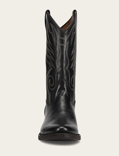 Men's Black Grady Vintage Stitch Western Boots Frye Outlet