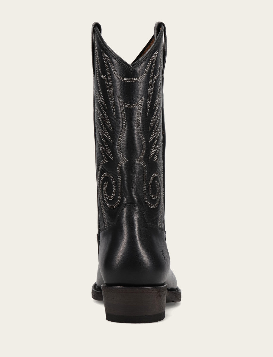 Men's Black Grady Vintage Stitch Western Boots Frye Outlet