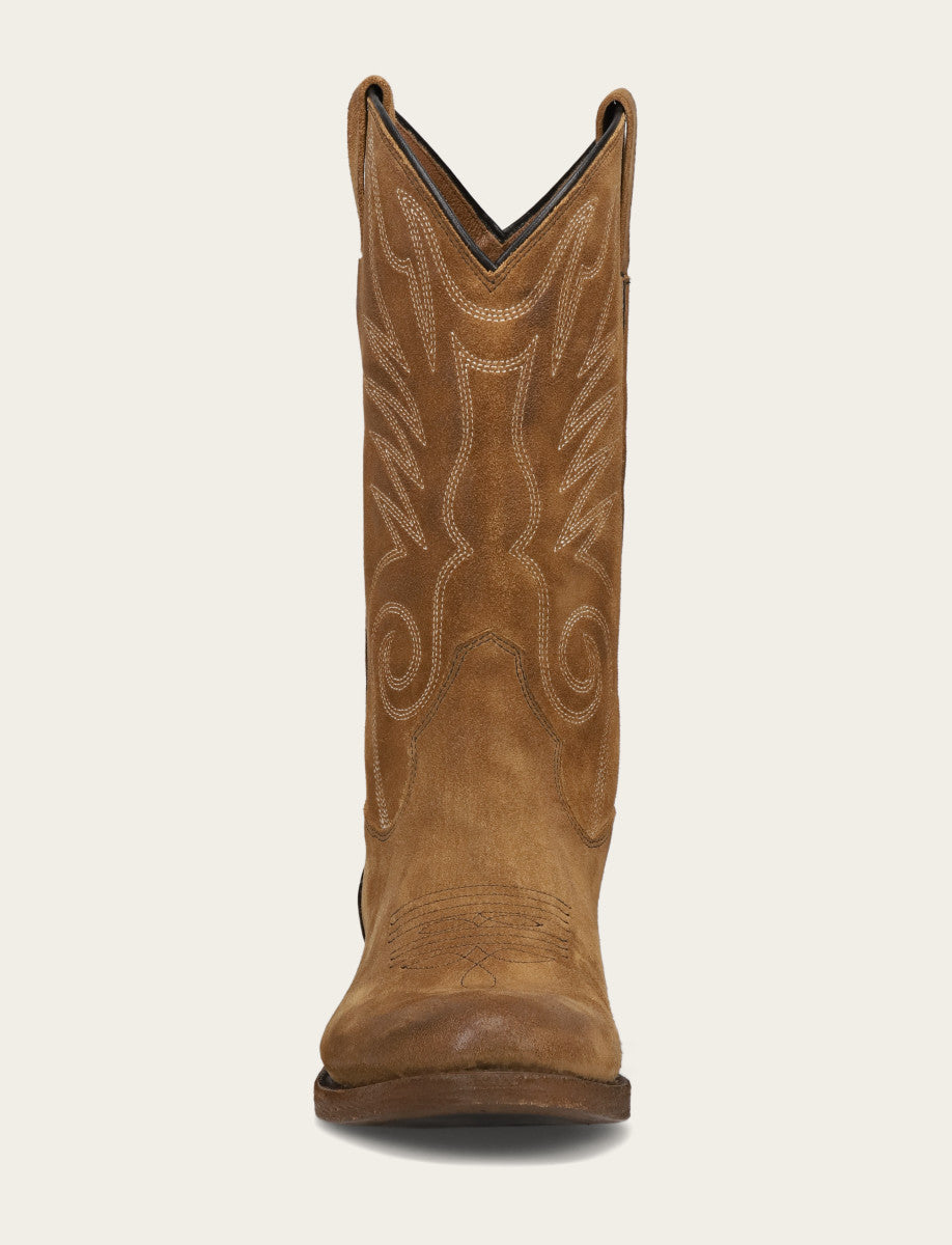 Men's Mushroom Grady Vintage Stitch Western Boots Frye USA