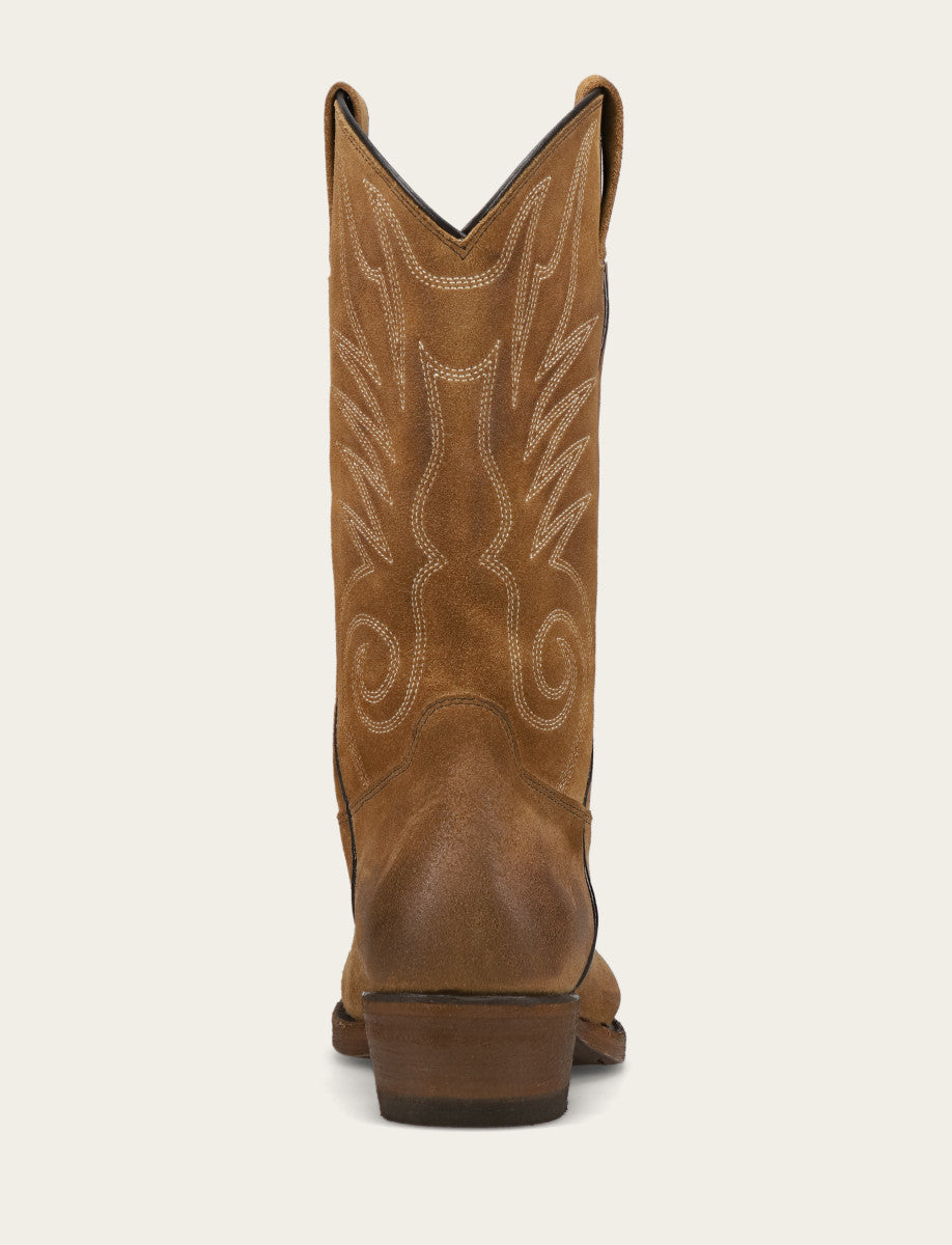 Men's Mushroom Grady Vintage Stitch Western Boots Frye USA