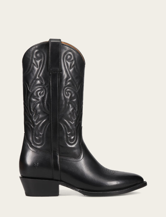 Men's Black Bruce Pull On Tall Boots Frye