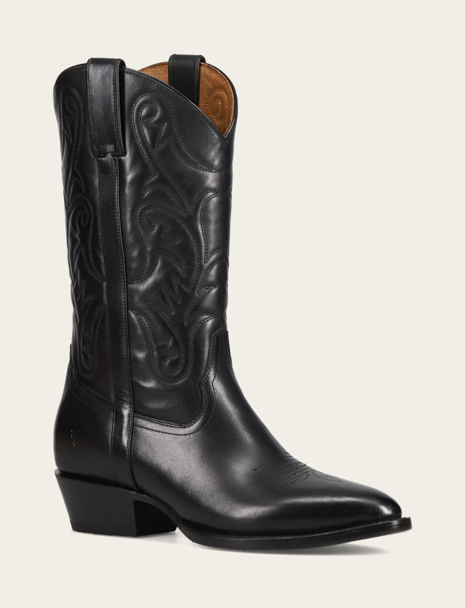 Men's Black Bruce Pull On Tall Boots Frye